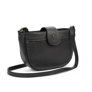 Time and Tru Valerie Crossbody Black Bag